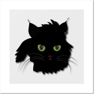 Black Cat Posters and Art